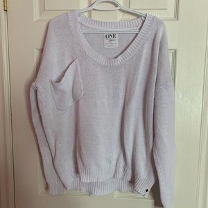 One Teaspoon white knit sweater